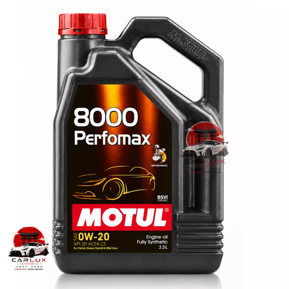 24-6a78a3483b3f5 MOTUL 8000 Perfomax 0W-20 Full Synthetic Engine Oil 4L - Image 1