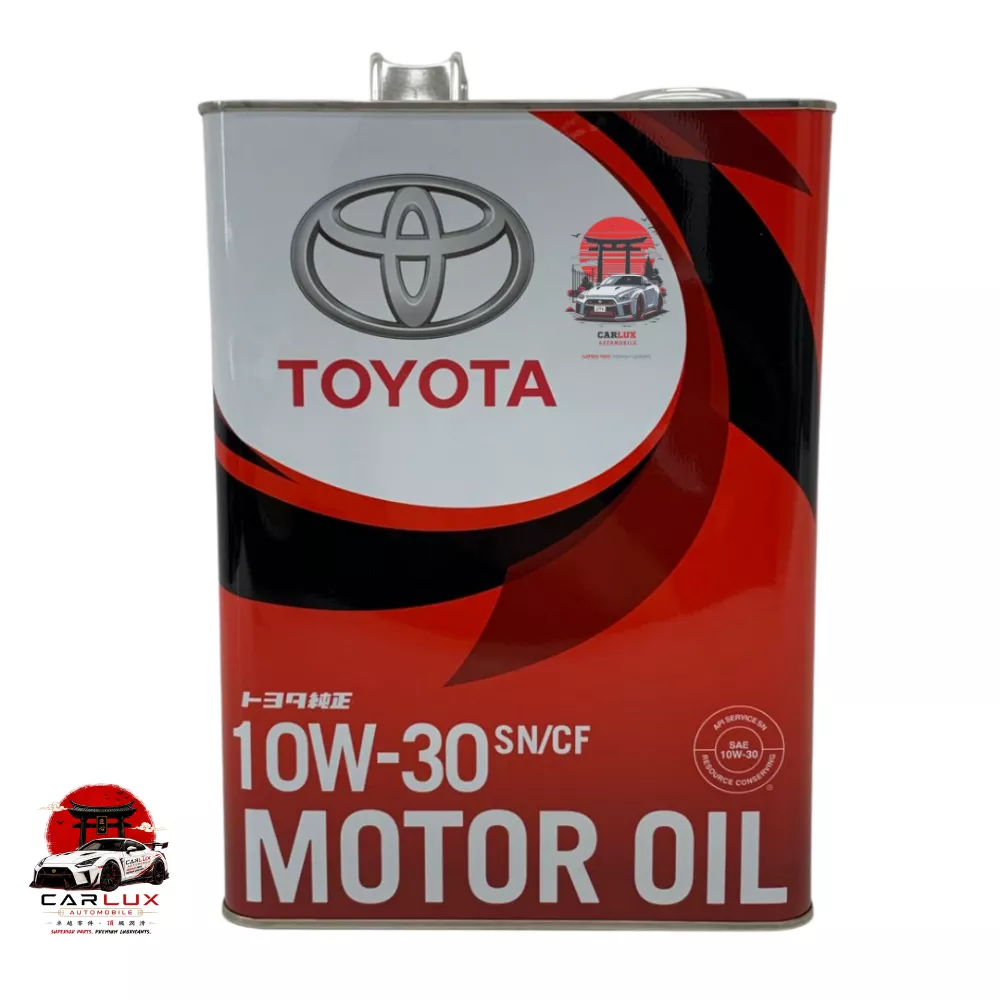 3-6a78aa820a495 Toyota 10W-30 Engine Oil 4L - Image 1