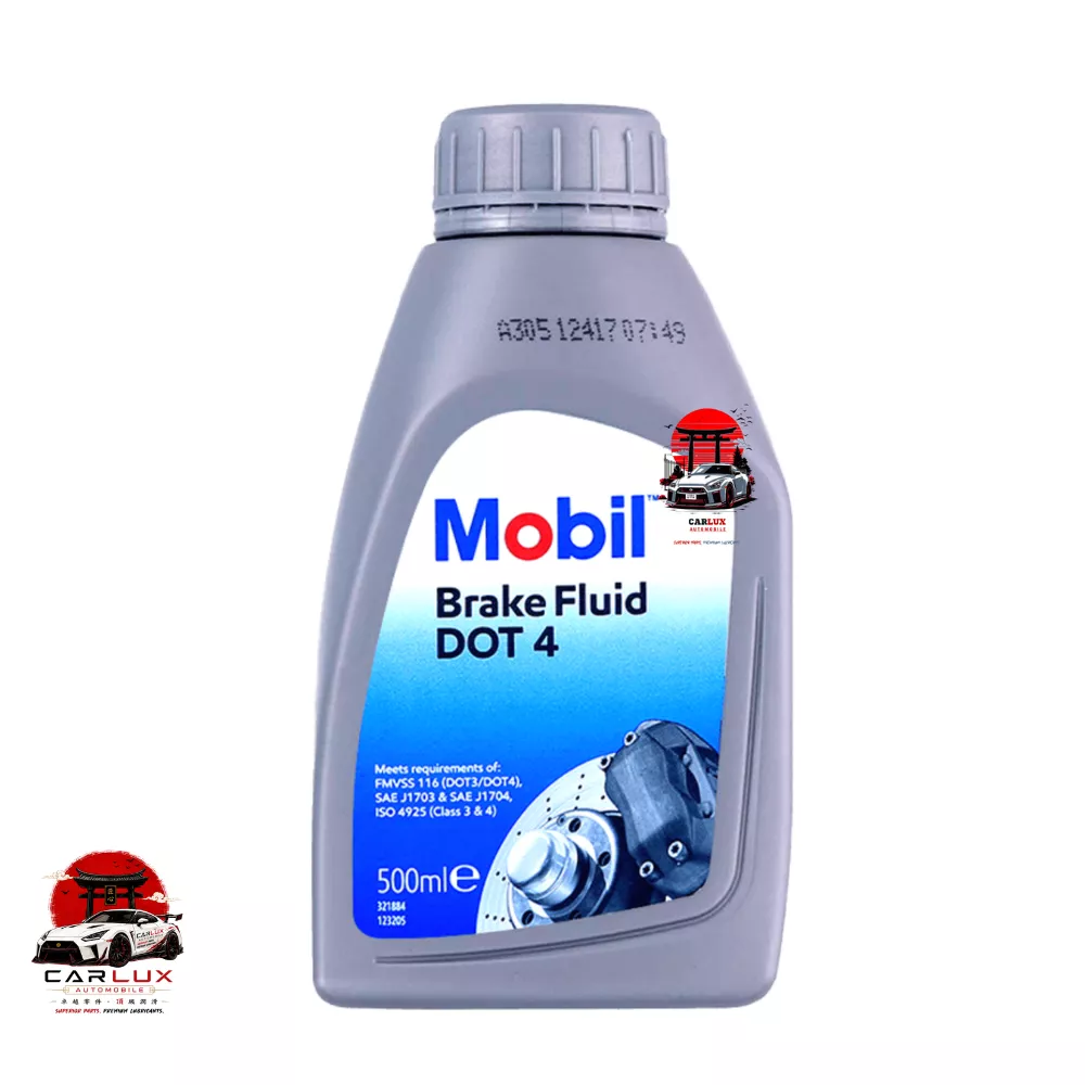 44-6a78aa9a27d08 MOBIL DOT 4 Brake Fluid 500ML - Image 1