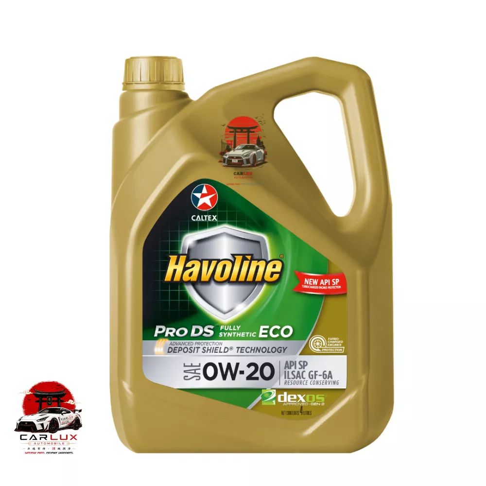 76-6a78ab12a539e CALTEX Havoline ProDS ECO 5 0W-20 Full Synthetic Engine Oil 4L - Image 1