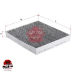 Sakura CAC-1114 Activated Carbon Cabin Air Filter