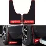 Universal Rubber Fit Soft Mudguard New Version 4 Pieces Set