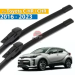 Front Windshield Flat Wiper Blades Set for Toyota C-HR