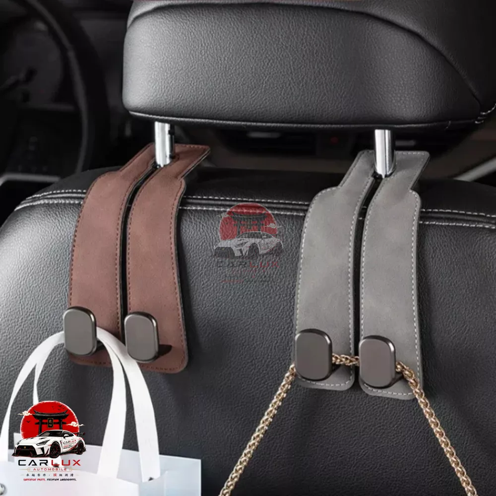 42-6aaba120b1bc9 Portable Car Seat Hooks PU Leather & Metal 1PC - Image 1