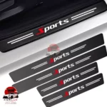 Car Door Sill Scuff Radiant Protector Stickers SPORTS 4Pcs