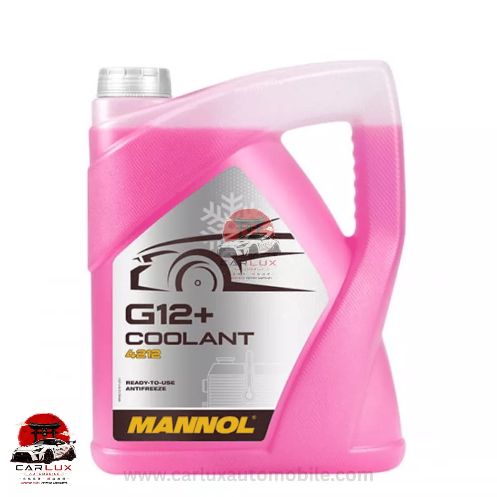 56-6a9c575003776 MANNOL Premixed Coolant G12+ Red 5L - Image 1