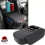 Armrest Cushion With 2 Cup Holders